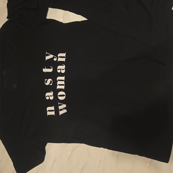 Black Graphic Tees with Bold Statements - Picture 2 of 3